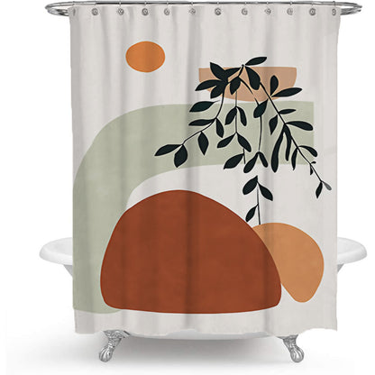 Simple Geometric Shower Curtain