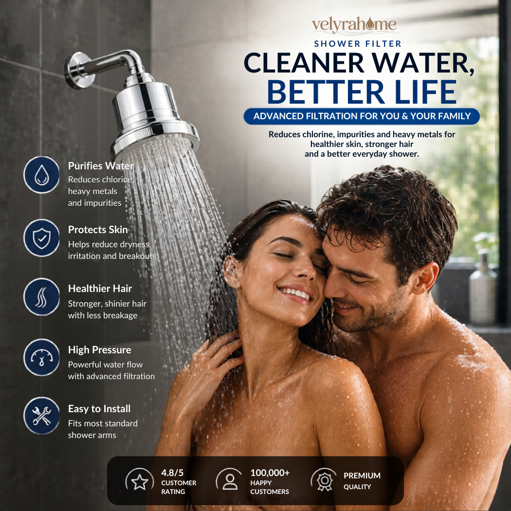 VelyraHome™ Filtered Showerhead